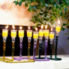 ⁦חנוכיה מודולרית בכמה צבעים⁩ – תמונה ⁦2⁩